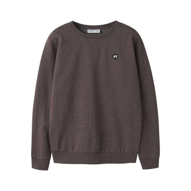NAME IT Kids Vimo Langærmet Sweatshirt - French Roast