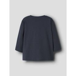 NAME IT MINI Jarl spider langærmet bluse - Navy Blazer