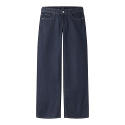 LMTD Birm wide jeans - Dark Blue Denim