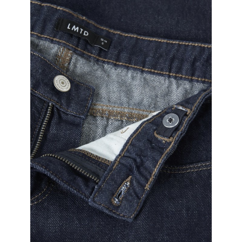 LMTD Birm wide jeans - Dark Blue Denim