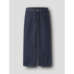LMTD Birm wide jeans - Dark Blue Denim