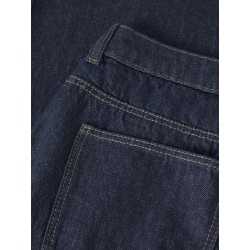 LMTD Birm wide jeans - Dark Blue Denim