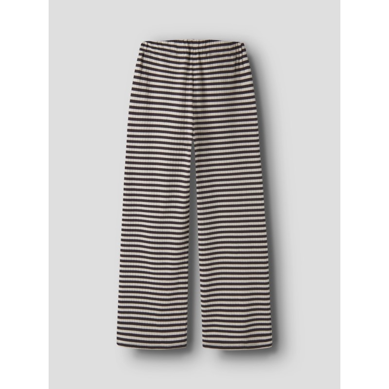 NAME IT Kids Suraja Straight Fit Bukser - Black Coffee W. PEYOTE