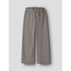 NAME IT Kids Suraja Straight Fit Bukser - Black Coffee W. PEYOTE