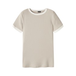 LMTD Kana con kortærmet t-shirt - Peyote W. White Alyssum