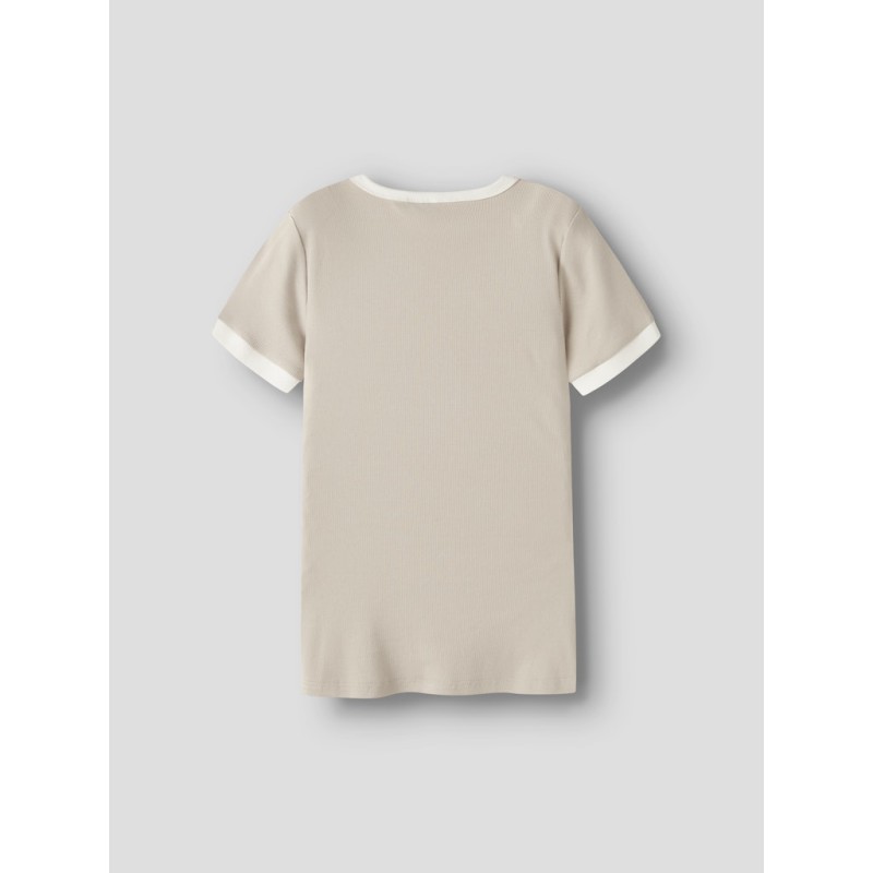LMTD Kana con kortærmet t-shirt - Peyote W. White Alyssum
