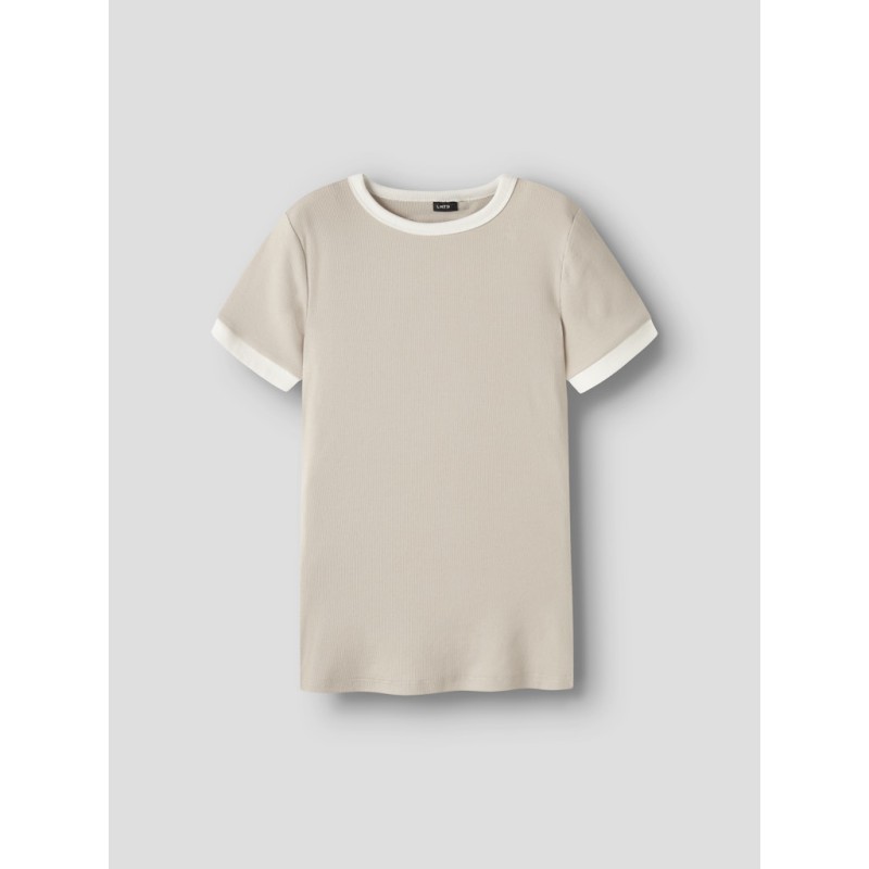 LMTD Kana con kortærmet t-shirt - Peyote W. White Alyssum