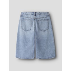 LMTD Birm denim loose knickers shorts - Light Blue Denim