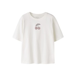 NAME IT KIDS Karina kortærmet t-shirt - Wispy Clouds
