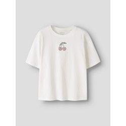 NAME IT KIDS Karina kortærmet t-shirt - Wispy Clouds