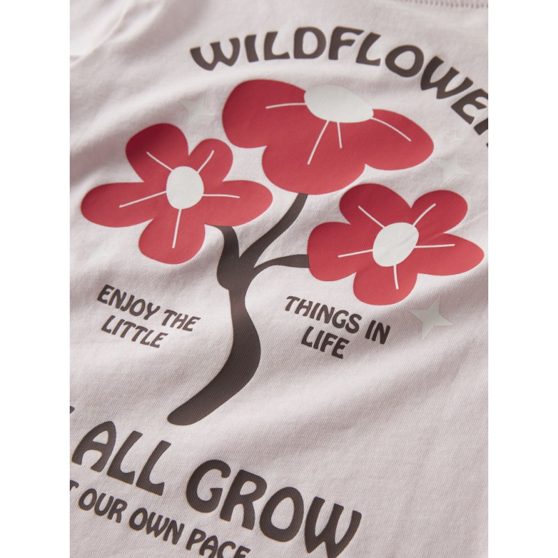 NAME IT MINI Katrina kortærmet t-shirt - Raindrops On Roses