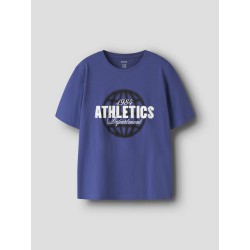 NAME IT KIDS Kristof kortærmet t-shirt - Deep Ultramarine