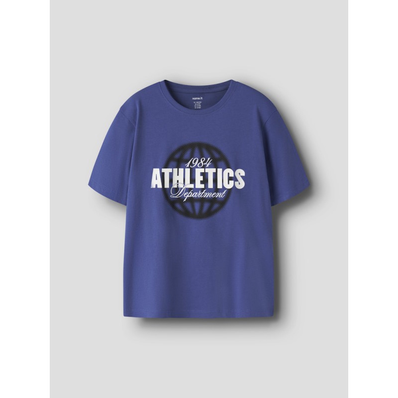 NAME IT KIDS Kristof kortærmet t-shirt - Deep Ultramarine