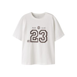 NAME IT KIDS Kristof kortærmet t-shirt - Wispy Clouds