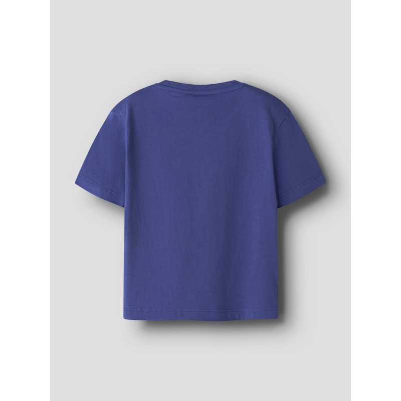 NAME IT MINI Karsil kortærmet t-shirt - Deep Ultramarine