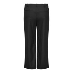 ONLY CARMAKOMA Baia hør wide bukser - Black