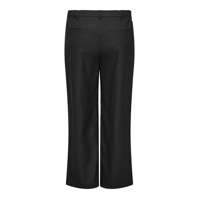 ONLY CARMAKOMA Baia hør wide bukser - Black