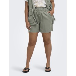 ONLY CARMAKOMA Zanzi shorts - Smokey Olive