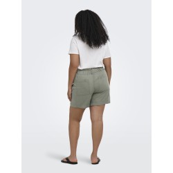 ONLY CARMAKOMA Zanzi shorts - Smokey Olive