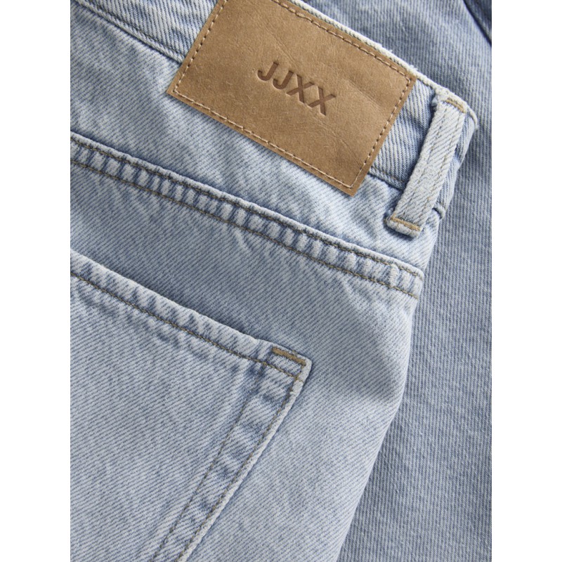 JJXX Greta HW denim shorts - Light Blue Denim