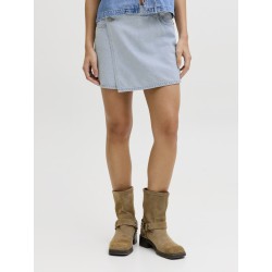 JJXX Greta HW denim shorts - Light Blue Denim