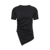 ONLY Lise kortærmet rushing t-shirt - Black