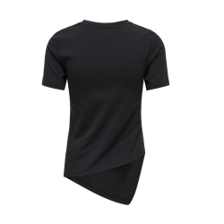 ONLY Lise kortærmet rushing t-shirt - Black