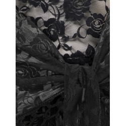 JDY Ofina fringe tørklæde - Black