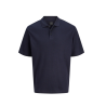 JACK & JONES Bla robert kortærmet polo - Night Sky