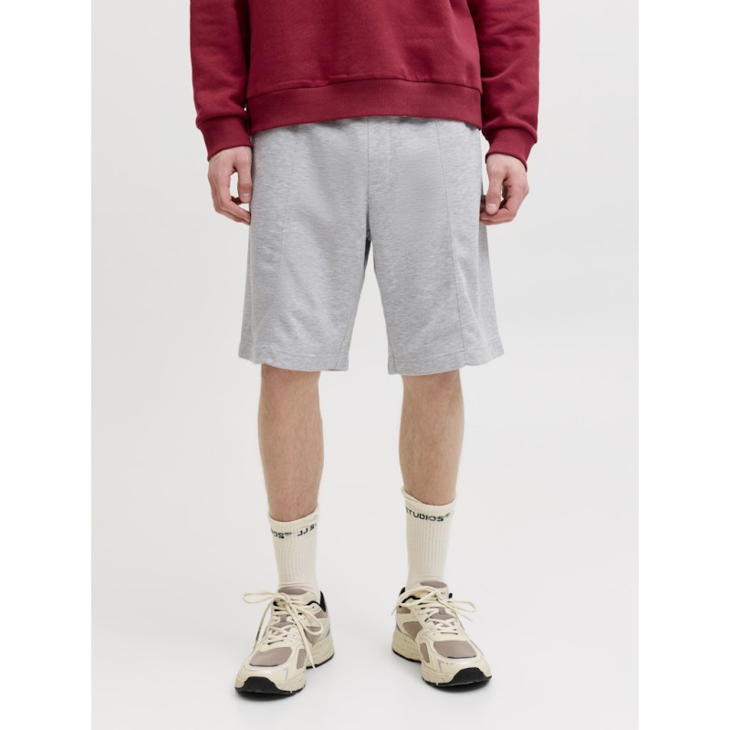 JACK & JONES Karl bradyley pintuck shorts - Light Grey Melange