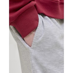JACK & JONES Karl bradyley pintuck shorts - Light Grey Melange
