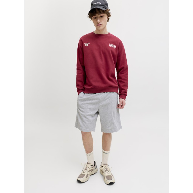 JACK & JONES Karl bradyley pintuck shorts - Light Grey Melange