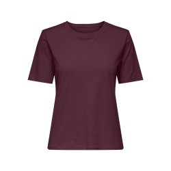 ONLY Happy S/S Rund Hals T-shirt - Fig