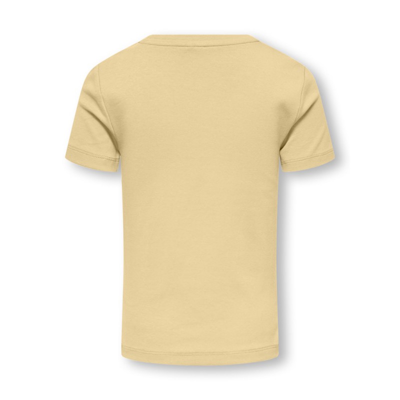 KIDS ONLY Riley kortærmet t-shirt - Italian Straw