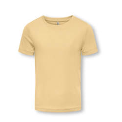 KIDS ONLY Riley kortærmet t-shirt - Italian Straw