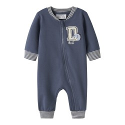 NAME IT Baby Koppe langærmet sweat dragt - Vintage Indigo