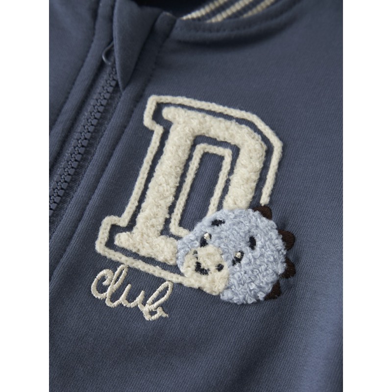 NAME IT Baby Koppe langærmet sweat dragt - Vintage Indigo