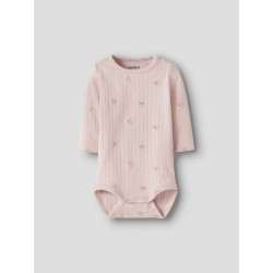 NAME IT Baby Kathlen langærmet bodystocking - Lotus