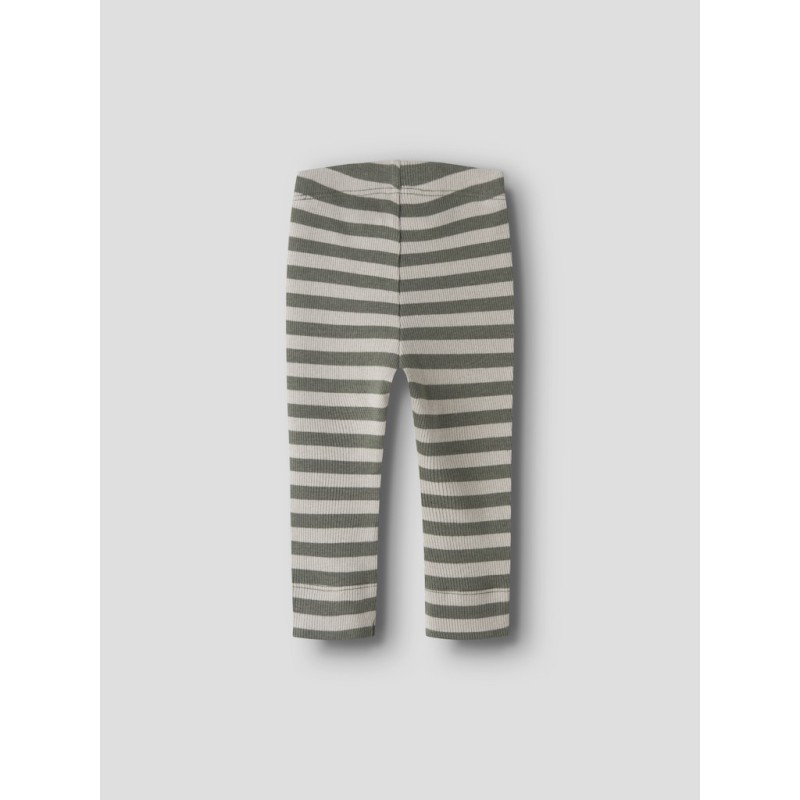 NAME IT Baby Banio x-slim leggings - Dusty Olive