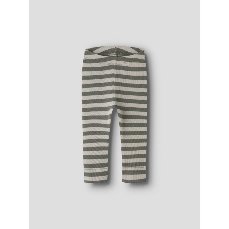 NAME IT Baby Banio x-slim leggings - Dusty Olive
