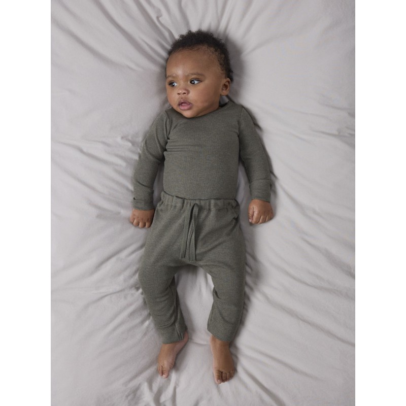 NAME IT Baby Kab bukser - Dusty Olive