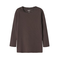 NAME IT MINI Kab bluse - French Roast