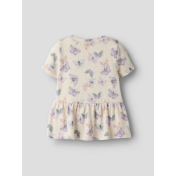 NAME IT Mini Filua kortærmet top - Peyote Melange