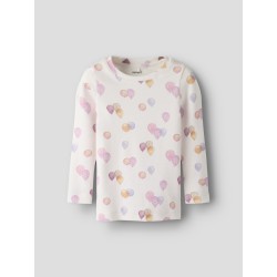 NAME IT Mini Delilah x-slim bluse - Carinaria