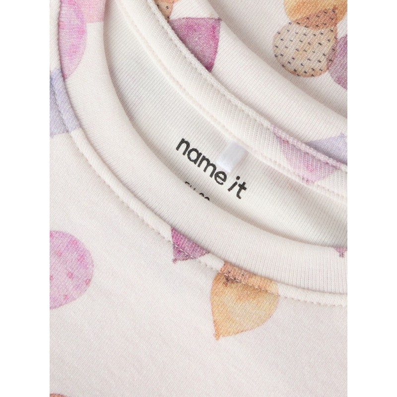 NAME IT Mini Delilah x-slim bluse - Carinaria