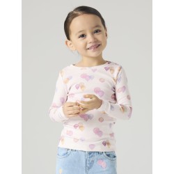 NAME IT Mini Delilah x-slim bluse - Carinaria