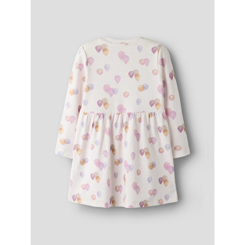 NAME IT Mini Delilah langærmet kjole - Carinaria