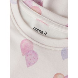 NAME IT Mini Delilah langærmet kjole - Carinaria