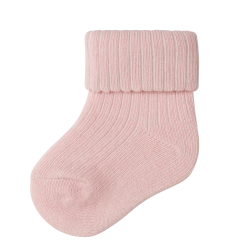 NAME IT Baby Nobba rib strik sokker - Lotus