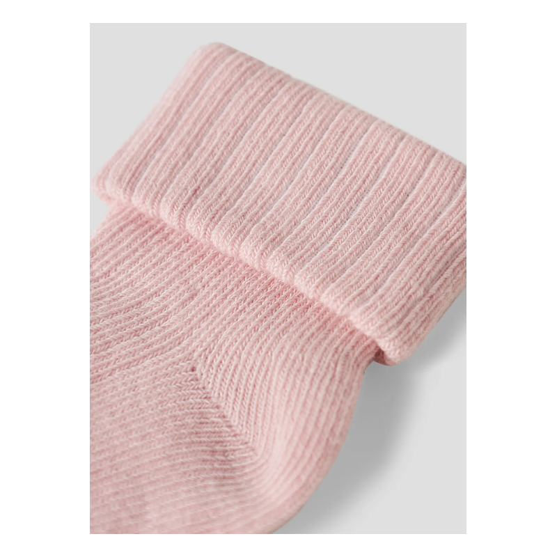 NAME IT Baby Nobba rib strik sokker - Lotus